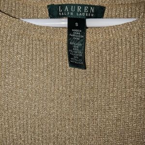 RL sleeveless knit top